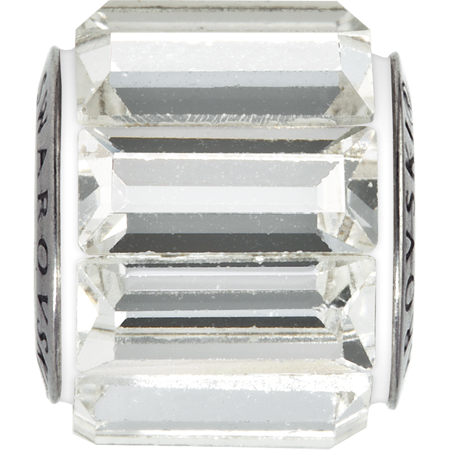 Swarovski BeCharmed & Pavé Beads - 80301 - BeCharmed Pave with Baguette Fancy Stones Bead